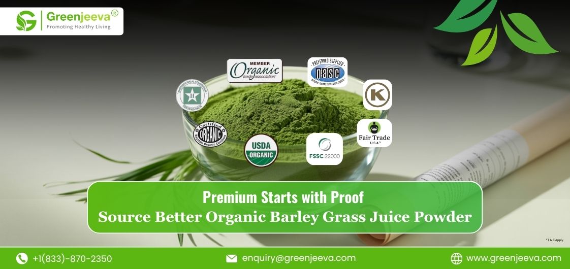 What Makes Organic Barley Grass Juice Powder ‘Premium’?