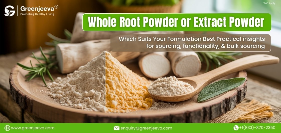What Are the Key Differences Between Whole Root Powder and Extract ...