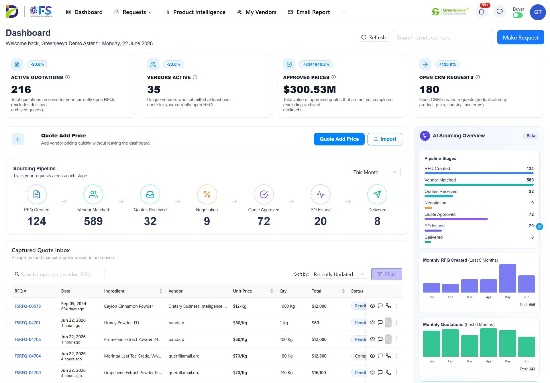 Find Suppliers AI Platform