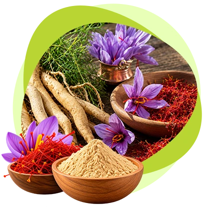Aspasure™ – Shatavari and Saffron