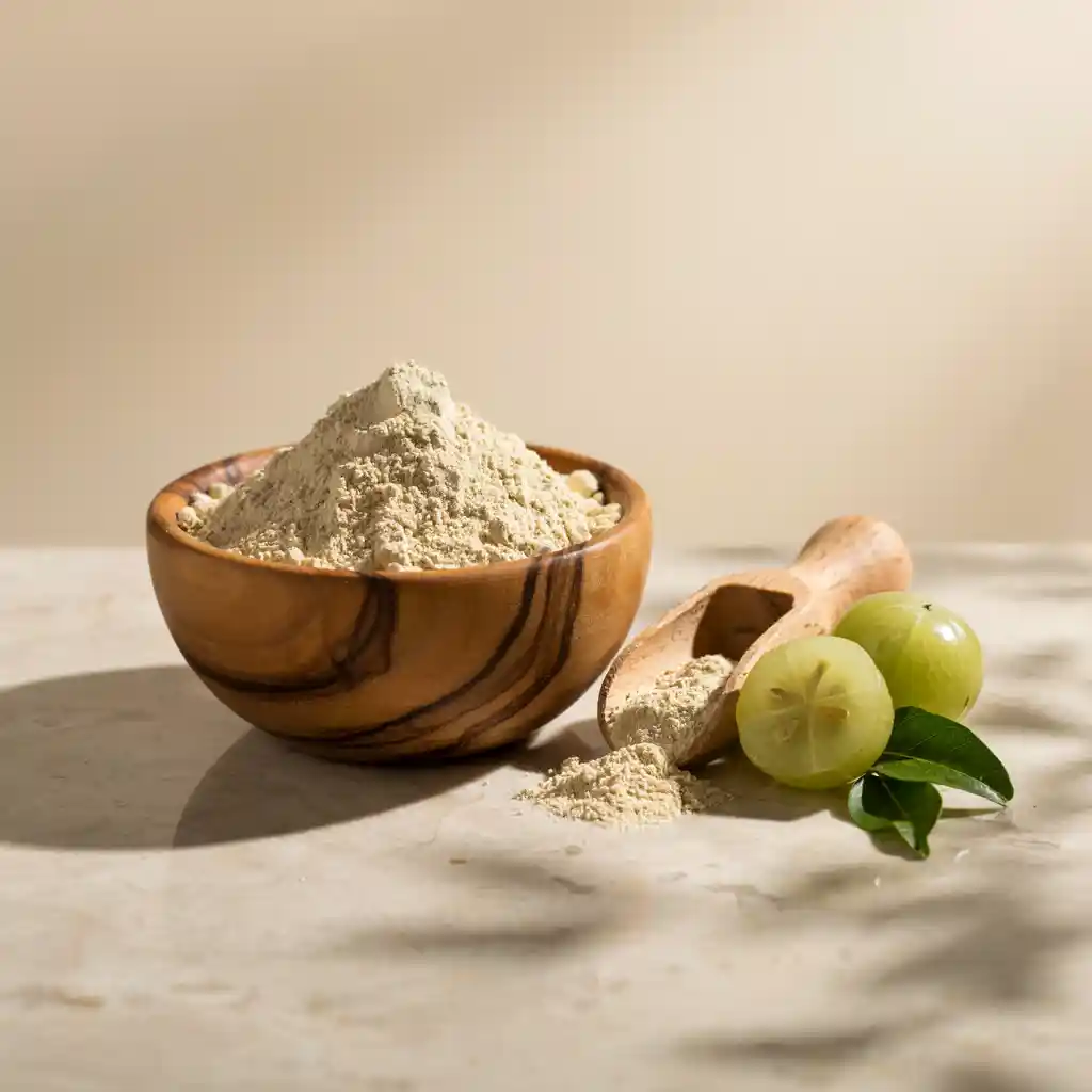 Jeeva Organic Amla Powder Product Mockup
