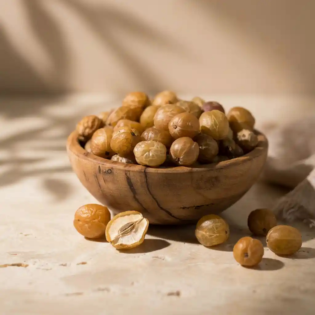Whole dried deseeded amla