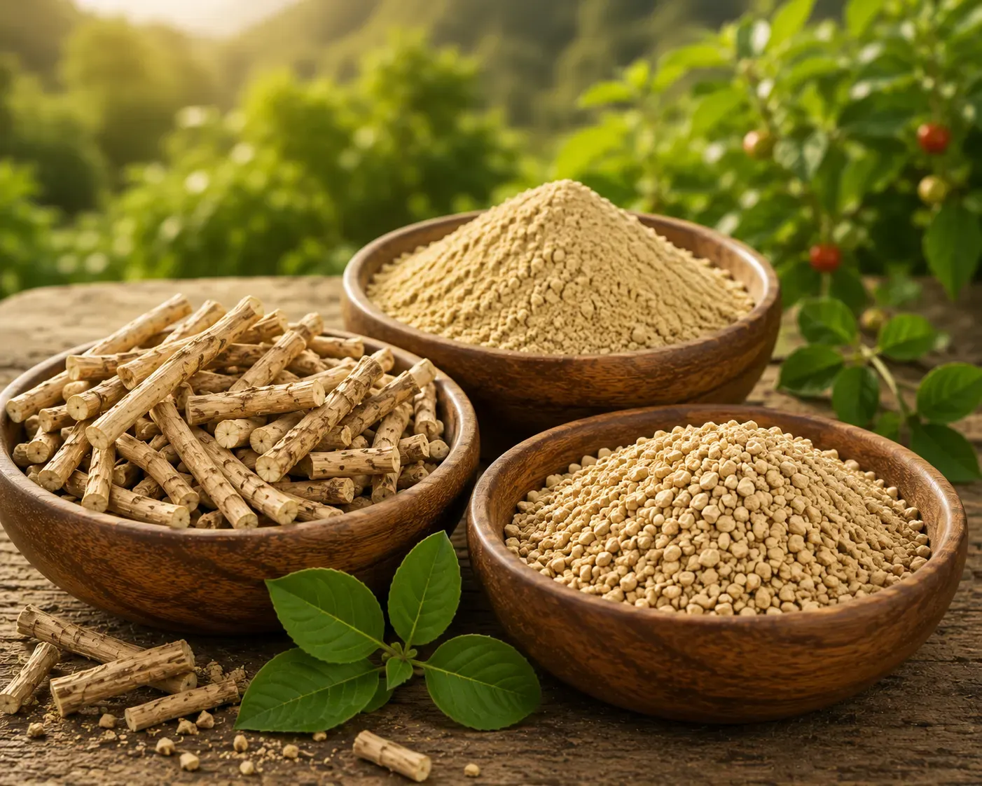 Cut and Sifted Ashwagandha Root