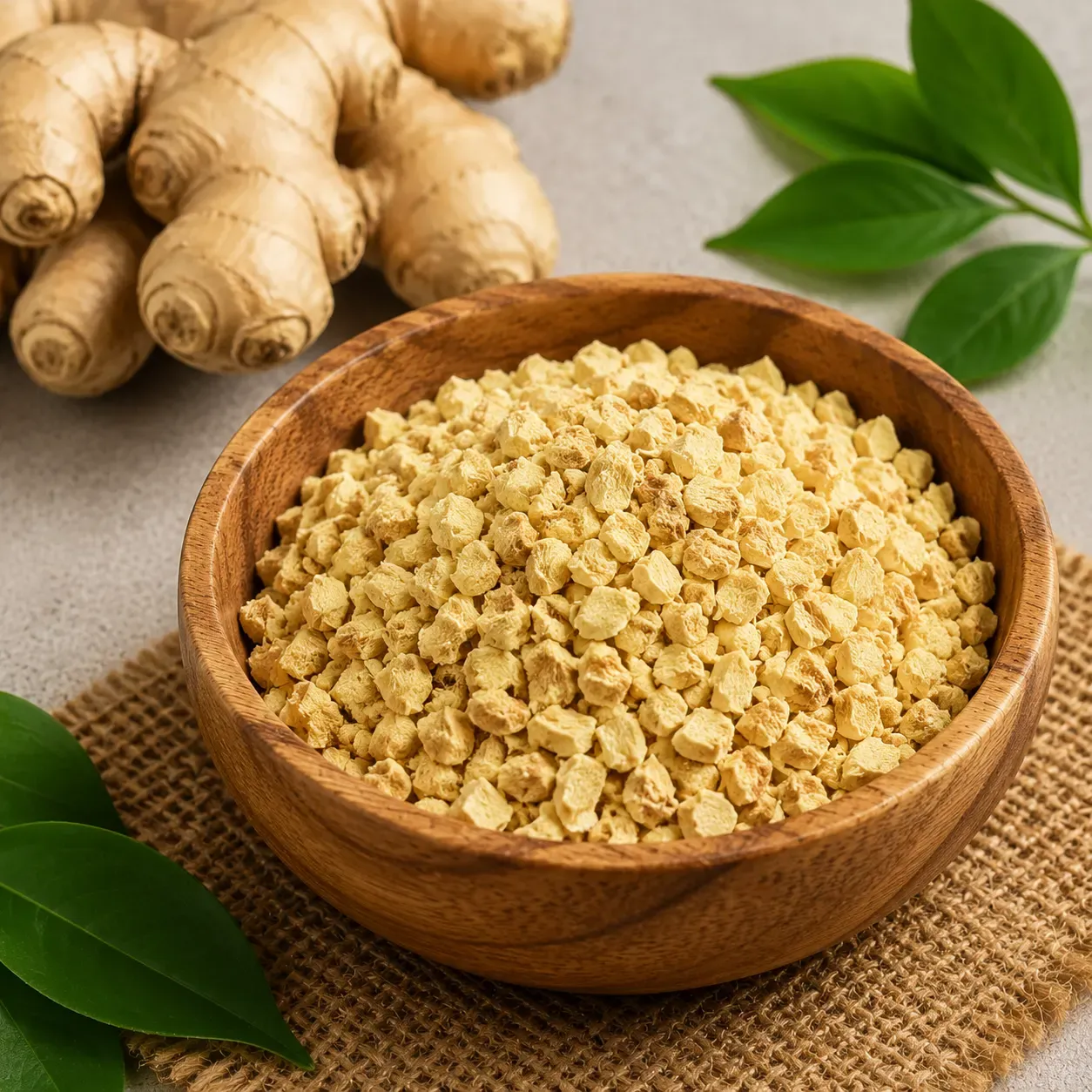Cut and Sifted Ginger