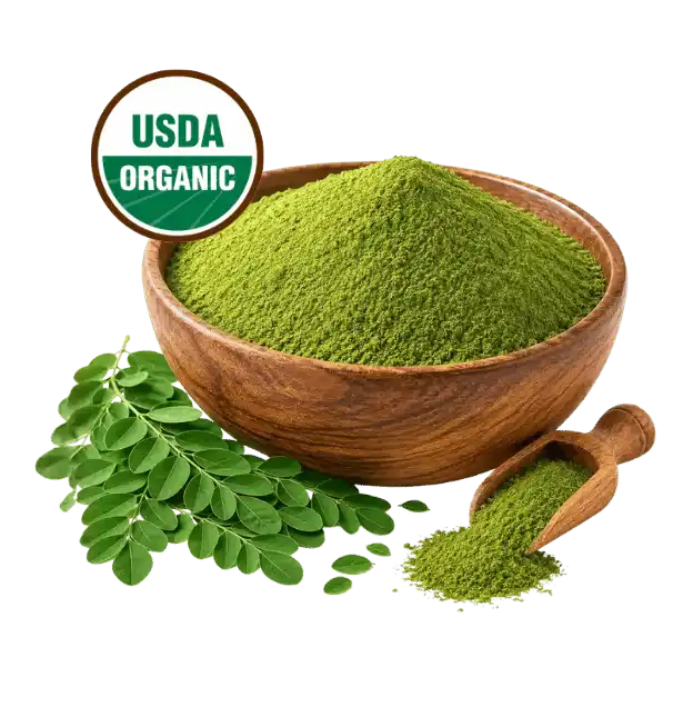 Jeeva Organic Moringa Leaf Powder Product