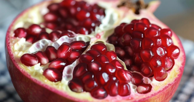 Pomegranate powder botanical ingredient used in formulation systems