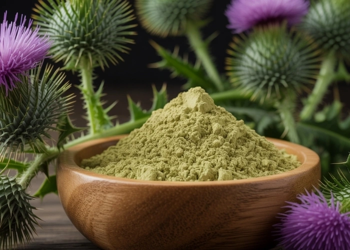 Bulk Organic Milk Thistle Extract Powder 10:1 for Industrial and Commercial Formulation