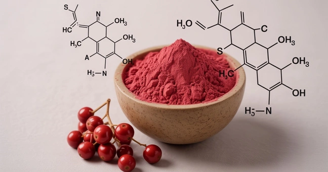 Organic Schisandra Berry Powder schisandrins adaptogenic compounds bulk B2B supplier Green Jeeva