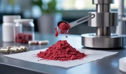 Pomegranate powder ingredient for nutraceutical and dietary supplement manufacturing