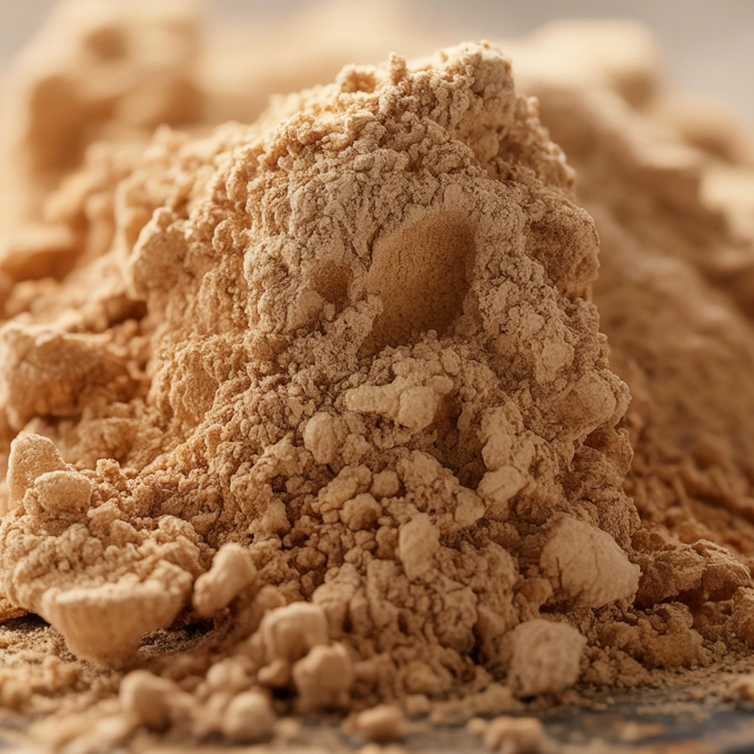 Organic Chaga Mushroom Powder Close