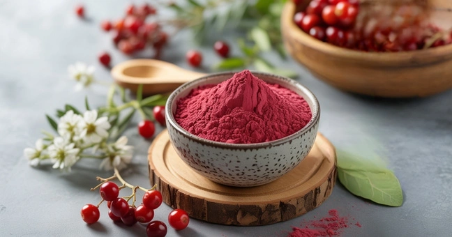 Organic Schisandra Berry Powder polysaccharides plant-based compounds B2B bulk supplier
