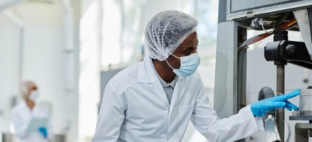 Magnesium citrate powder processing in industrial manufacturing environment