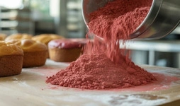 Bulk pomegranate powder for bakery and processed food applications