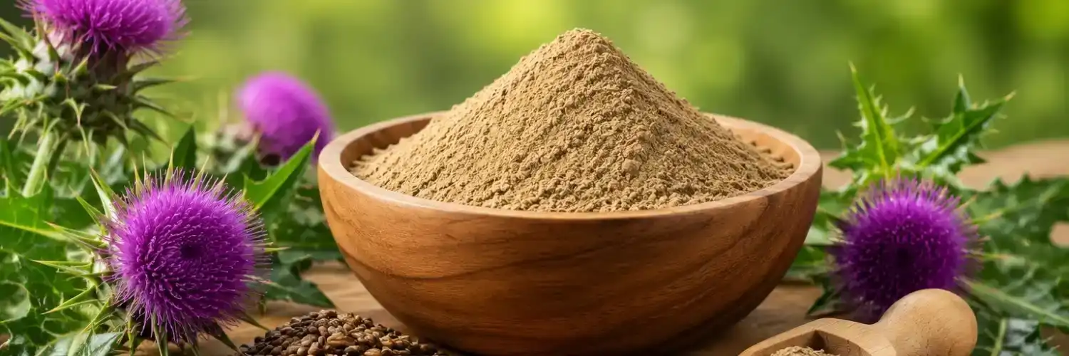 Organic Milk Thistle Seed Powder