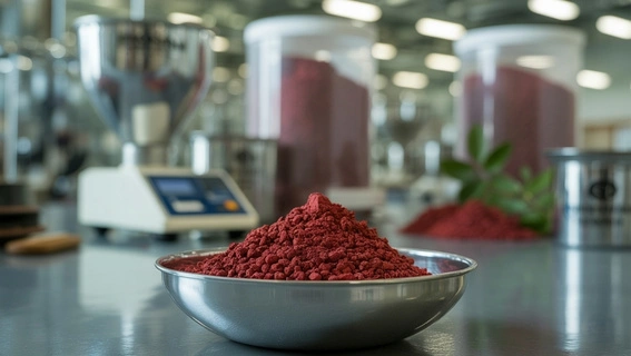 Organic Schisandra Berry Powder B2B manufacturing formulation process bulk adaptogen ingredient supplier Green Jeeva