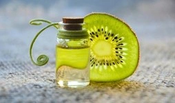 Organic kiwi fruit powder ingredient for cosmetic and personal care formulations