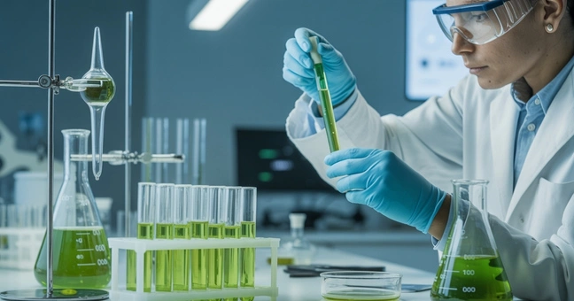 Laboratory testing of sage powder