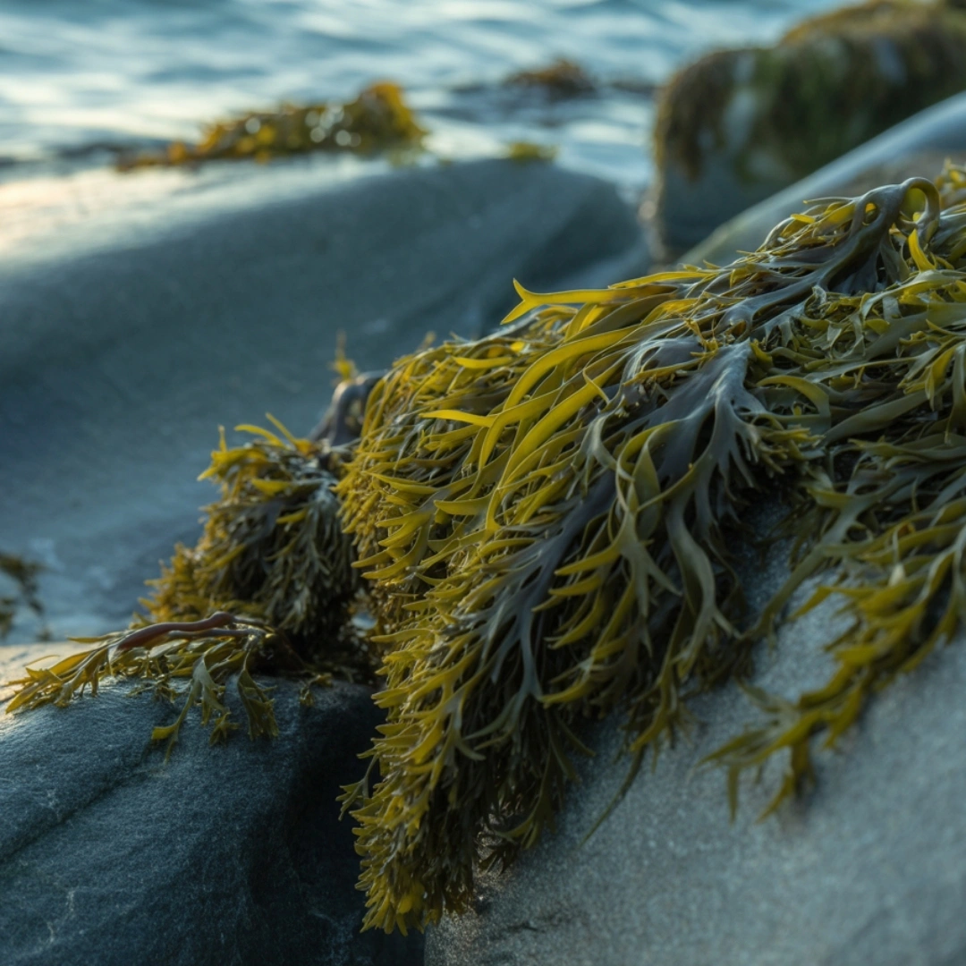 Fresh harvested seaweed used for kelp powder production