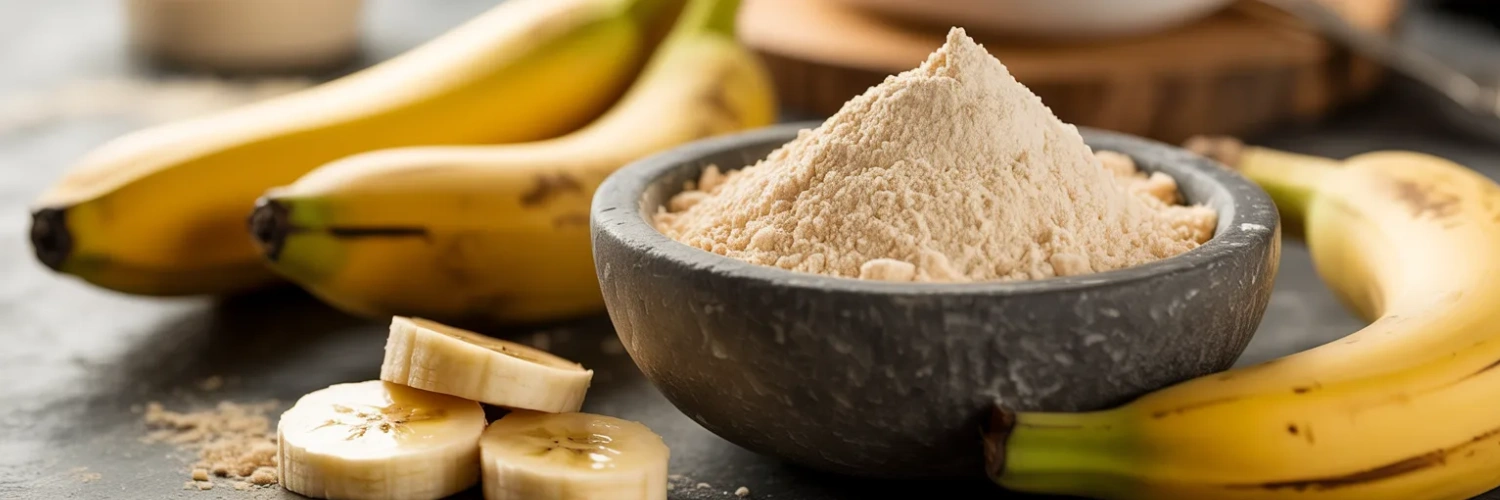 Bulk Organic Banana Powder FD Freeze-Dried Supplier for B2B Manufacturers
