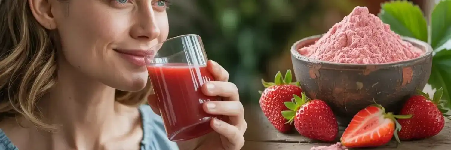 Organic Strawberry Juice Powder