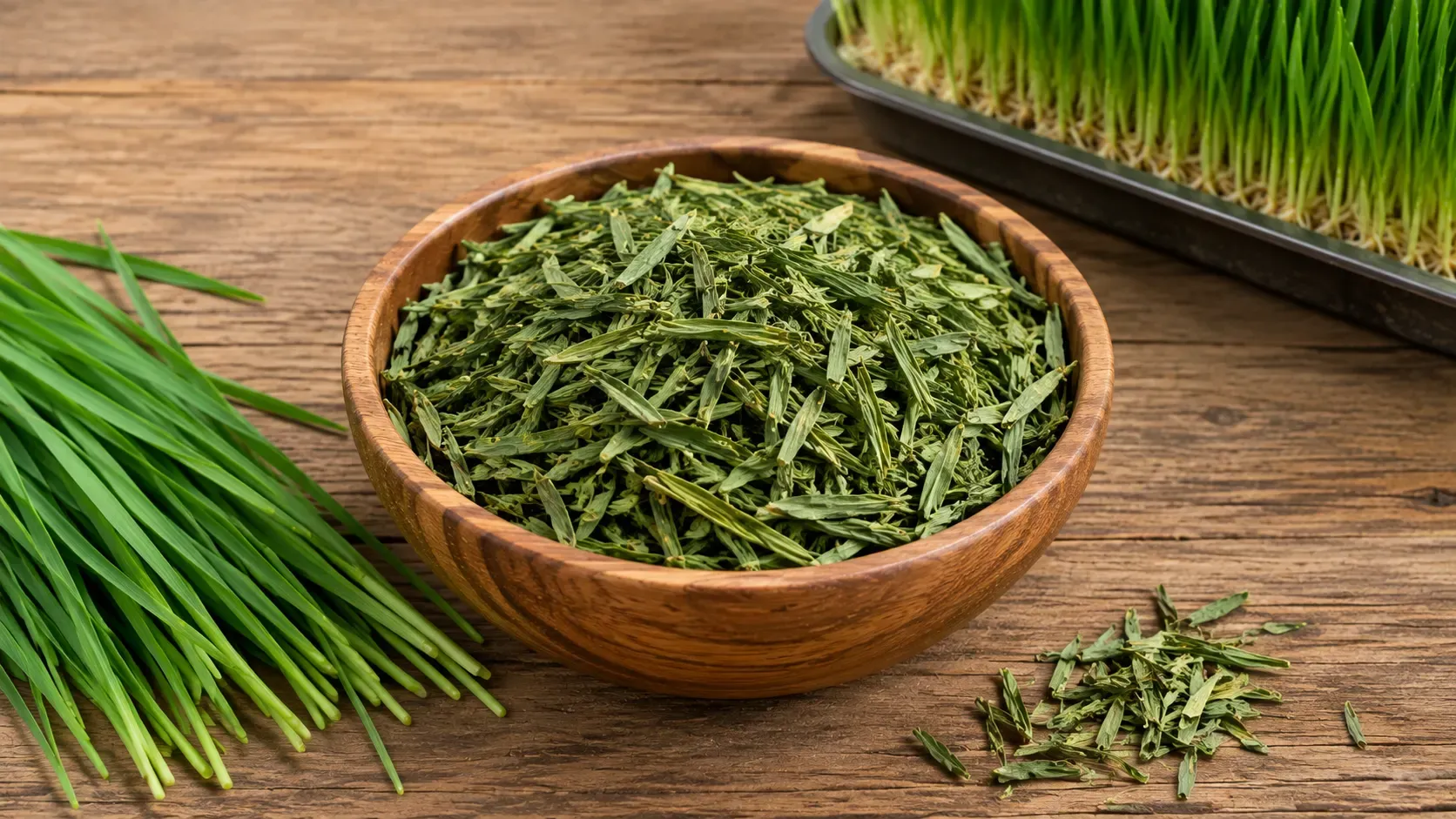 Whole Dried Organic Barley Grass