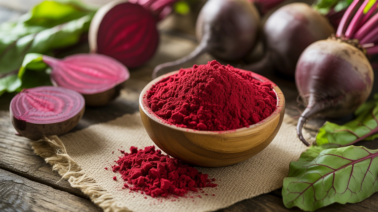 Organic Beet Root Juice Powder Bulk Supply for Commercial Manufacturers