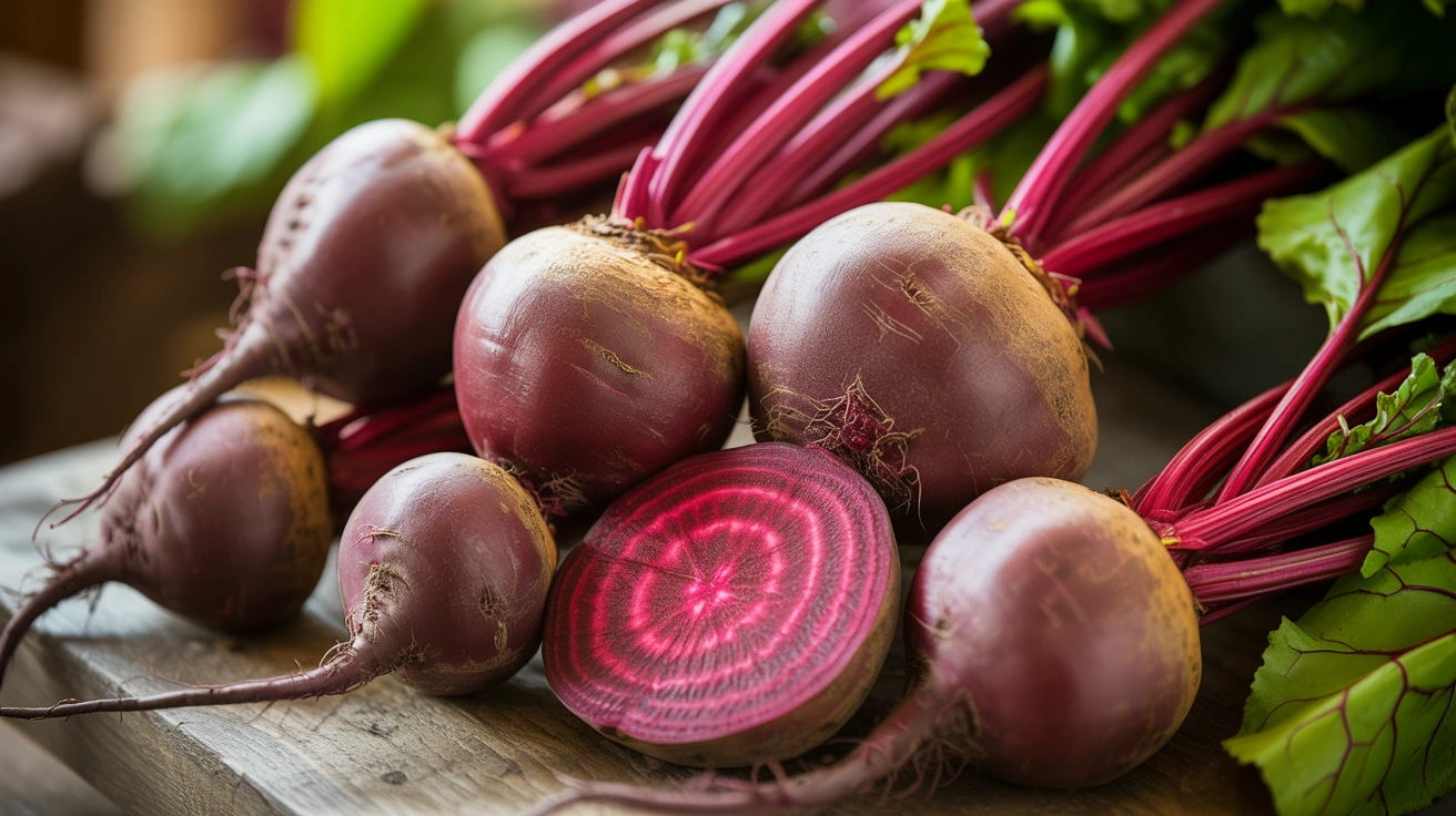 Beet Root Powder Deep Red Sample in Petri Dish Quality Control for B2B