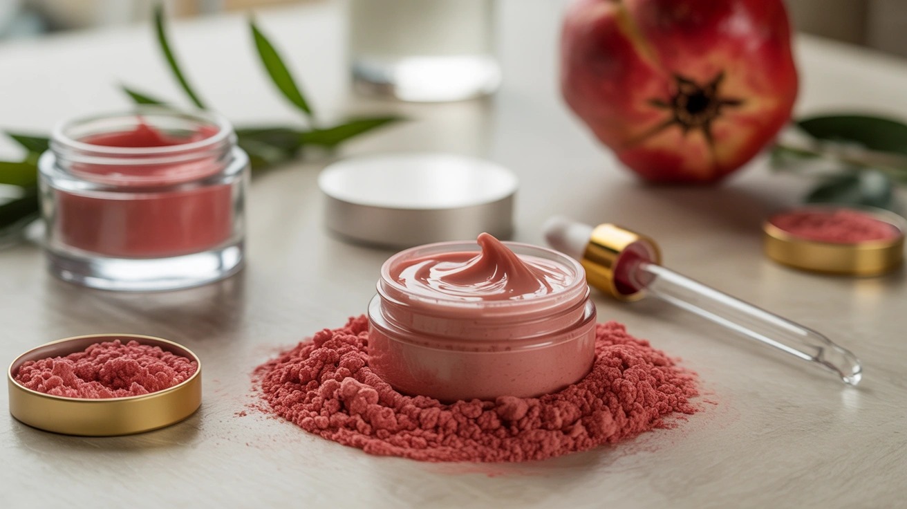 Bulk pomegranate powder supplier for cosmetic and personal care formulations