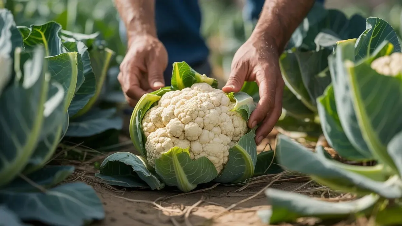 Cauliflower Harvesting