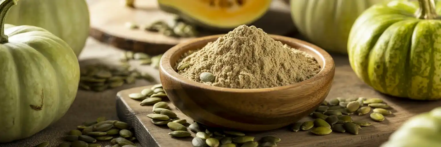 Bulk Organic Pumpkin Seeds Powder Supplier for B2B Nutraceutical and Food Manufacturers
