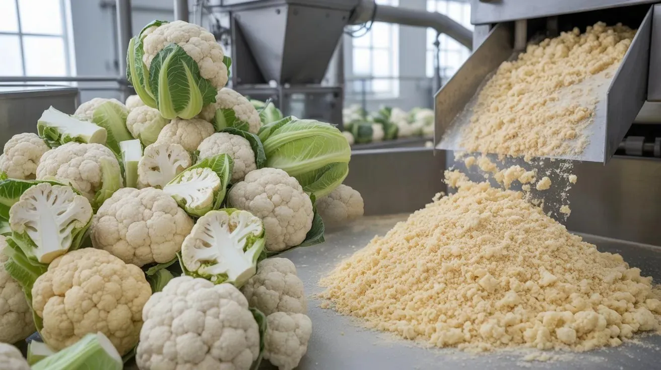 Cauliflower Powder Processing
