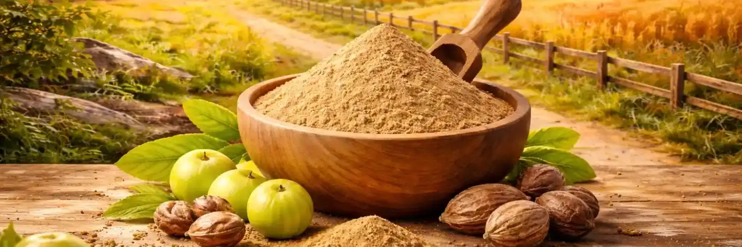 Organic Triphala Fruit Granules