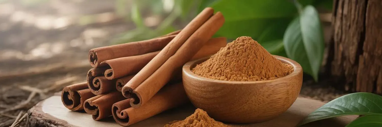 Cassia Cinnamon Banner