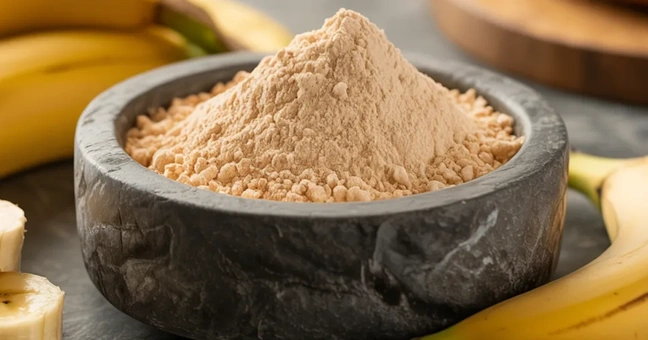 Certified Organic Bananas for B2B Freeze-Dried Powder