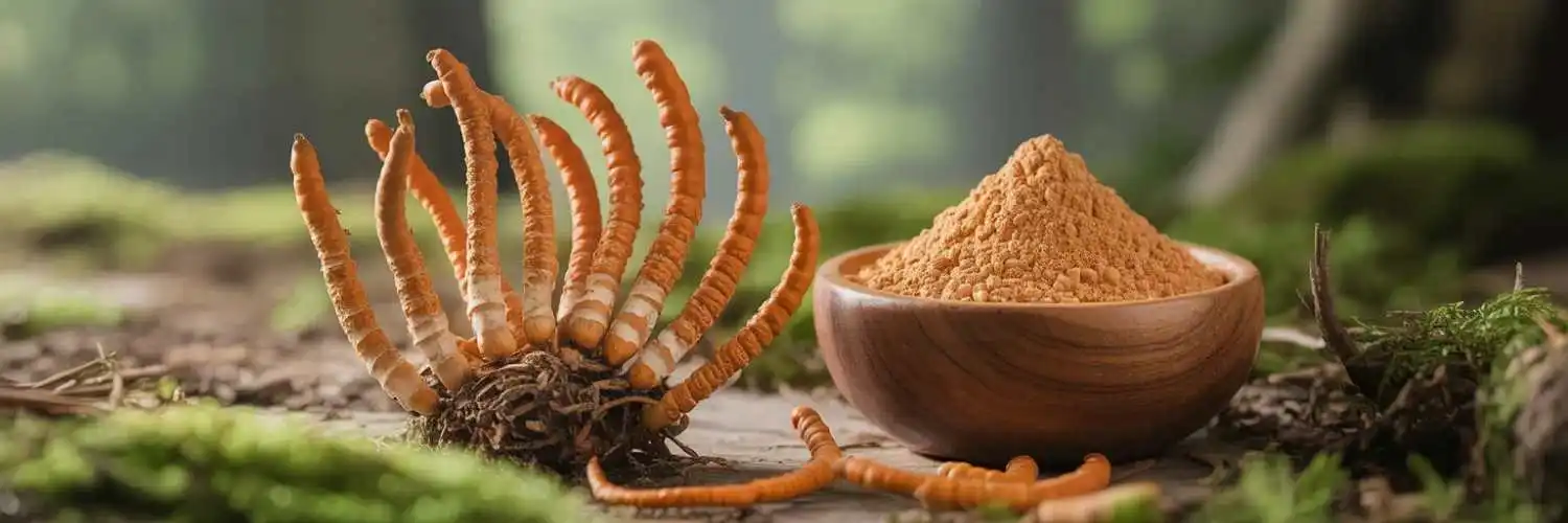 Organic Cordyceps Mushroom Powder