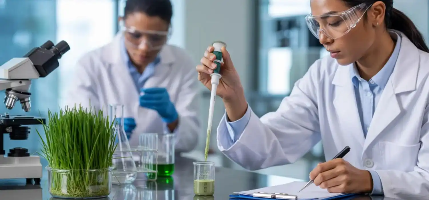 Barley Grass Powder Formulation