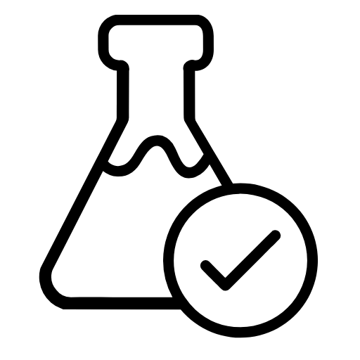Tested In Our Own Labs / Third-Party Tested icon