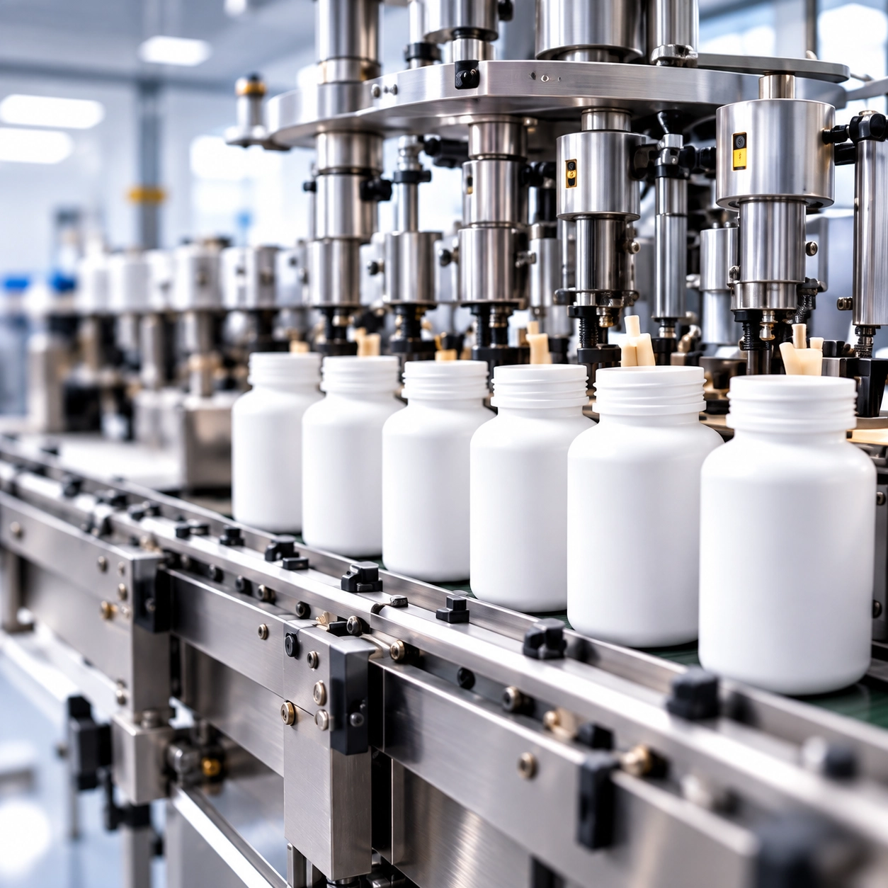 Sterile pharmaceutical bottling line