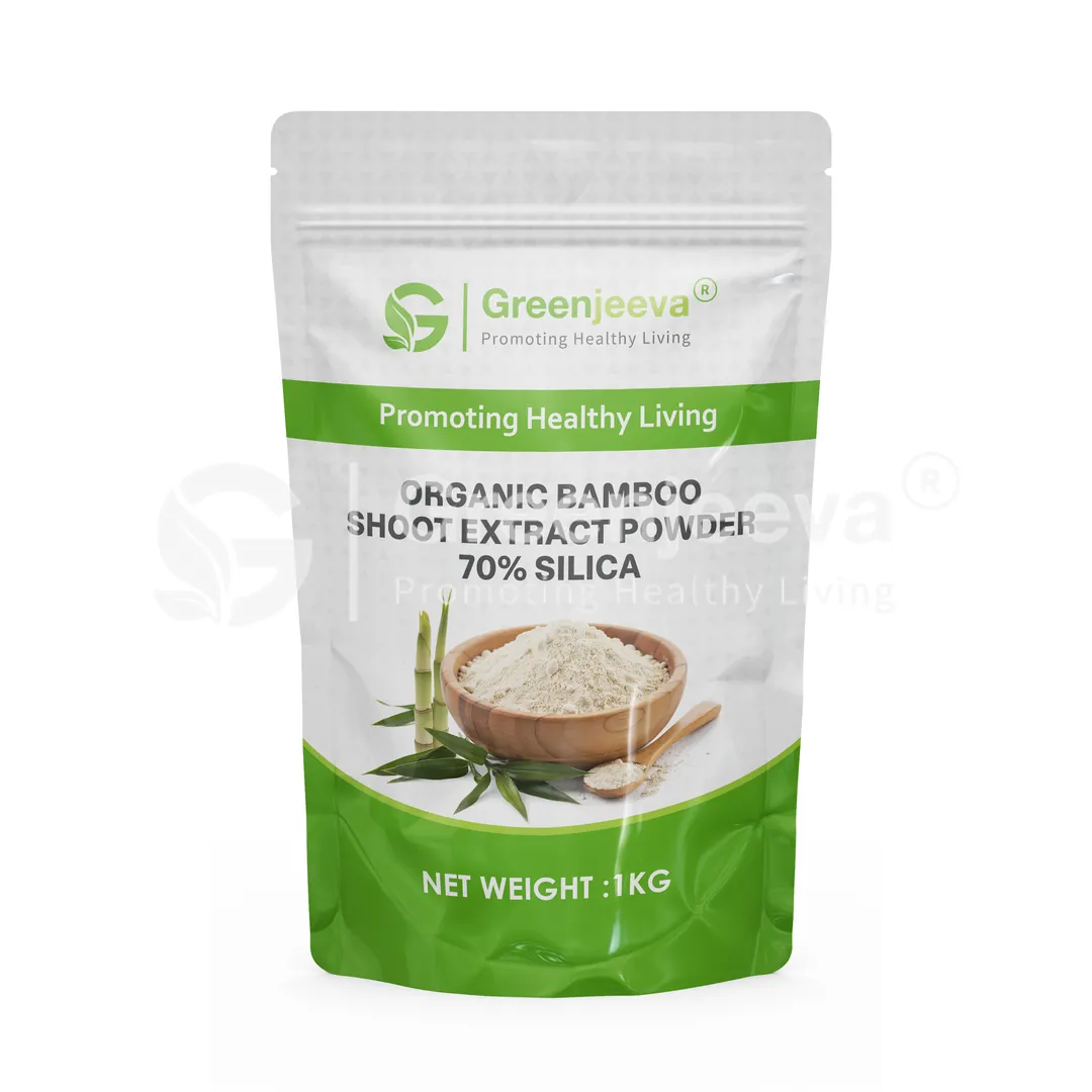 Organic Bamboo Shoot Extract Powder | 70% Silica Bulk