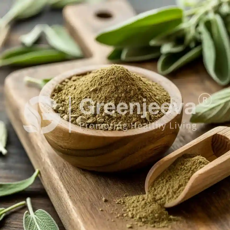 clean-label organic bulk Organic Sage Leaf Powder clean-label organic bulk Organic Sage Leaf Powder