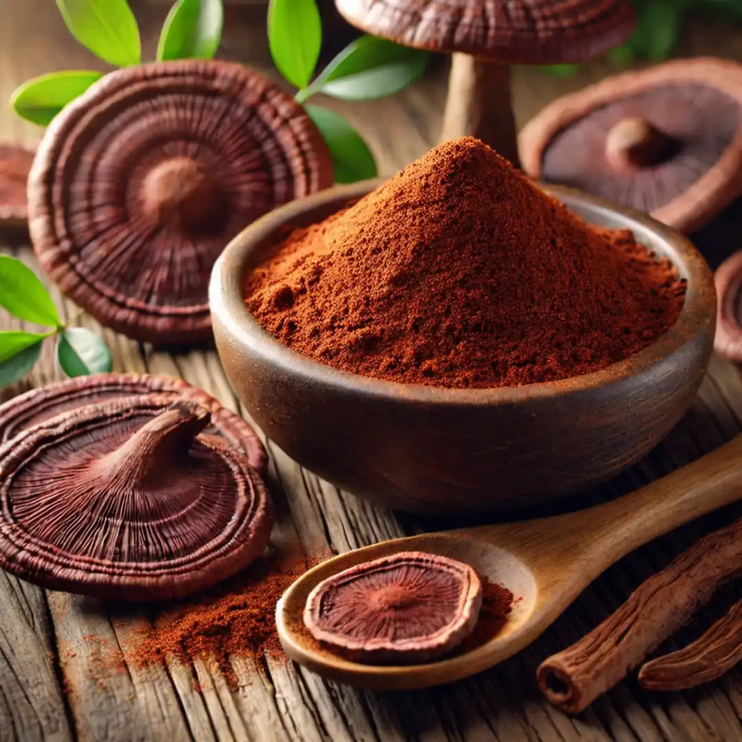 certified organic bulk Organic Reishi mushroom Powder certified organic bulk Organic Reishi mushroom Powder