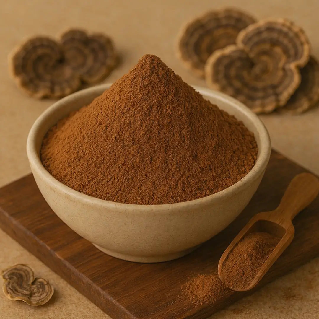 certified organic bulk Organic Turkey Tail Mushroom Powder certified organic bulk Organic Turkey Tail Mushroom Powder